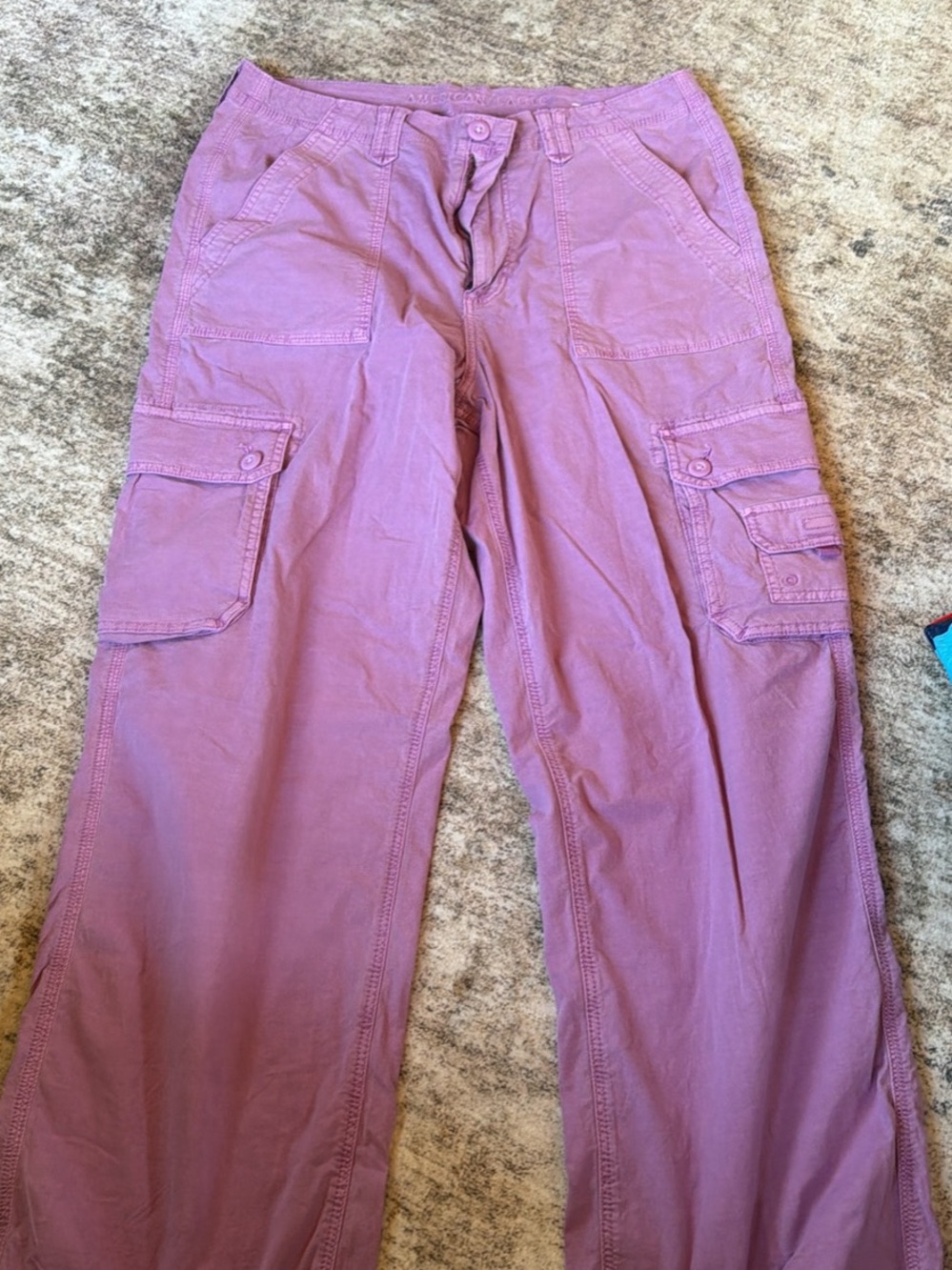American Eagle Outfitters Lavender Cargo Pants